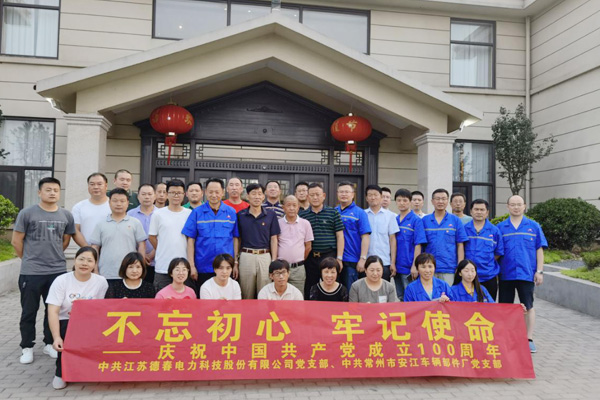 中共江蘇德春電力科技股份有限公司黨支部 慶祝建黨100周年主題活動